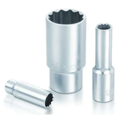 Abbildung von Zwölfkantnuss 1/2 zoll TOPTUL 13 mm 12 kant lang