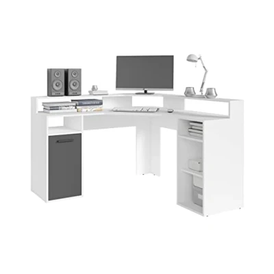 Abbildung von byLIVING Gamingtisch »Fox«, Breite 139 cm, moderner Eck Schreibtisch