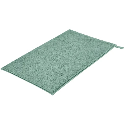 Abbildung von Kleine Wolke Badematte "Vita" Höhe 12 mm rutschhemmend beschichtet fußbodenheizungsgeeignet Badteppich, Uni Farben, mit Schlaufe