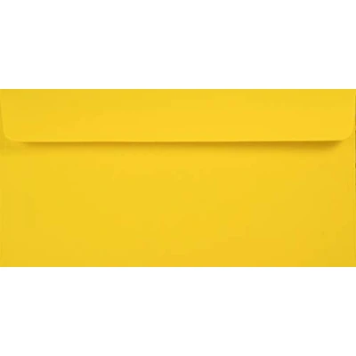 Abbildung von Netuno 100 Briefumschläge Gelb DIN lang 110 x 220 mm 120g Kreative Sun Umschläge Hochzeit Geburtstag Taufe Weihnachten Ostern Einladungskarten Recycling Öko Briefkuverts DL