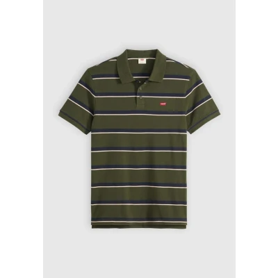 Abbildung von Levi&#039;s Poloshirt, Herren, Größe: Small, Dark green