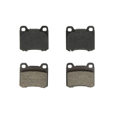Abbildung von BOSCH 0 986 466 871 Bremsbelagsatz Low Metallic mit Anti Quietsch Blech, Montageanleitung MERCEDES BENZ: W124 Saloon, Coupe, C Class Saloon
