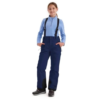 Abbildung von killtec Mädchen Skihose mit abzippbarem Latz und Kantenschutz Girls 242, dunkelnavy, 128, 43402 000