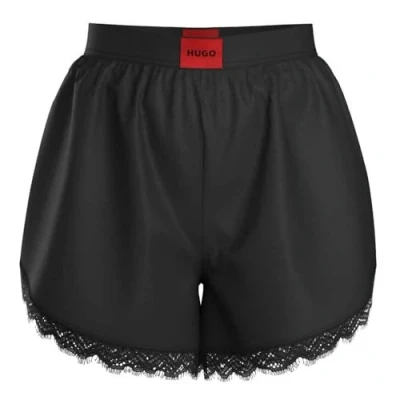 Abbildung von HUGO RED Label Short Nachtwäsche Hose, Damen, Größe: Small, Black