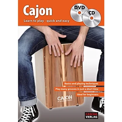 Abbildung von Cajon: Learn to play quick and easy + CD DVD