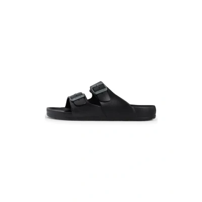 Abbildung von Fila Matero Pantolette flach, Damen, Größe: 41, Black Kunststoff