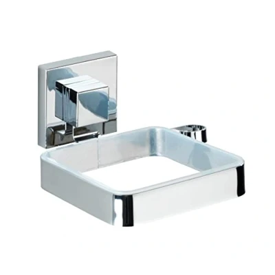 Abbildung von WENKO Vacuum Loc® Haartrocknerhalter Quadro Edelstahl