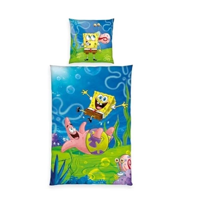Abbildung von Sponge Bob Wendebettwäsche »Baumwoll Renforcé«