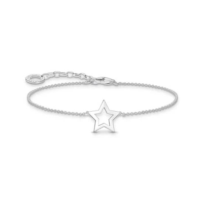 Abbildung von Thomas Sabo Armband mit Stern Anhänger 925 Sterlingsilber A2162 001 21