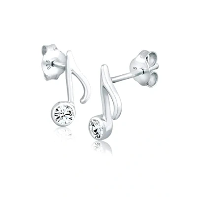 Abbildung von Elli Music Ohrringe, Damen, Größe: One Size, Silber