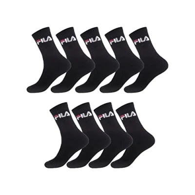 Abbildung von FILA Herren Fila/Am/Tnx9 Sportsocken, Schwarz (Noir N Nr), 39 42 EU