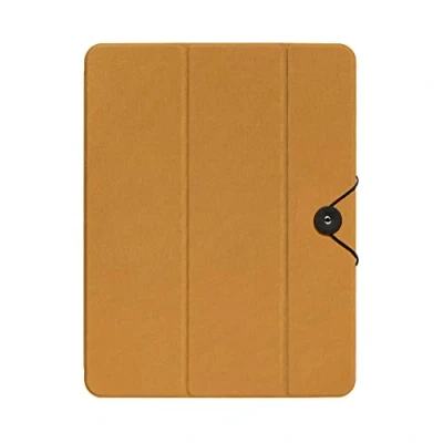 Abbildung von Native Union W.F.A iPad Folio Faltbarer Ständer und Abdeckung aus recycelten Materialien, kompatibel mit Air 13&quot; M2, Pro magnetischer Befestigung, Knopf Schnur Design (Kraft)