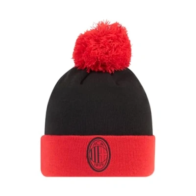 Abbildung von Puma AC Milan POM Beanie Unisex Vereinsmannschaften, Größe: One Size, Black/for all time red