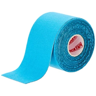 Abbildung von Rocktape Unisex Adult H21 Kinesiologie Tape, Blau, 5cm x 5m