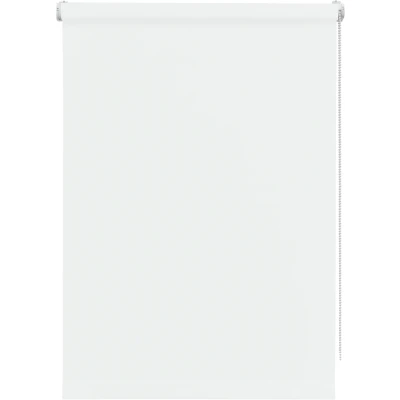 Abbildung von Deco Company 36259 Mini Rollo Tone zum Klemmen, Tageslicht Rollo, Blickdicht, Alle Montage Teile inklusive, Weiß, 100 x 150 cm