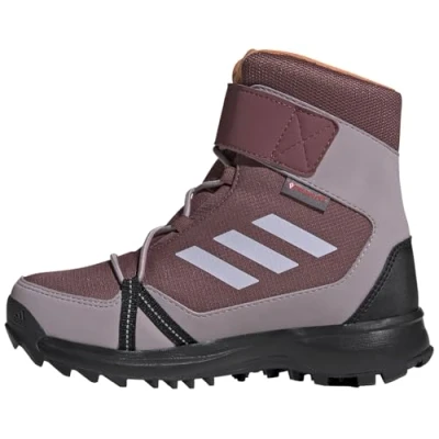 Abbildung von Adidas Terrex SNOW COLD.RDY Shoes Unisex Snowboot/Winterstiefel für Kinder, Größe: 35.5, Quiet crimson/silver dawn/amber tint Schuhe