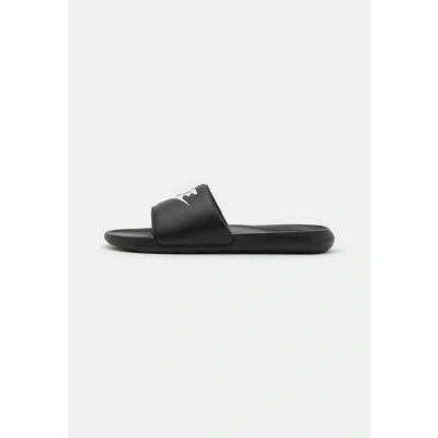 Abbildung von Nike Sportswear Victori ONE Slide Pantolette flach, Herren, Größe: 50.5, Black/white Hochwertiges lederimitat