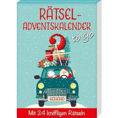 Abbildung von Rätseladventskalender to go 5: Mit 24 kniffligen Rätseln (Adventskalender für Erwachsene Rätsel)
