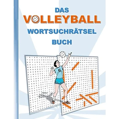 Abbildung von DAS VOLLEYBALL WORTSUCHRÄTSEL BUCH: Rätsel Suchsel Worträtsel Sport Spiel Weihnachten Geburtstag Ostern Halloween Nikolaus Geschenk ... Rentner Studenten Schüler Schule Ballsport