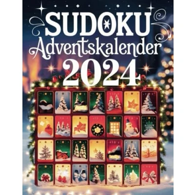 Abbildung von Sudoku Adventskalender 2024: Rätselspaß und Denksport für jeden Tag der Adventszeit 24 knifflige Sudokus zur Vorfreude auf Weihnachten