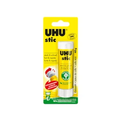 Abbildung von UHU Stic, Der Bewährte Klebestift Klebt Stark, Schnell und dauerhaft, 40 g