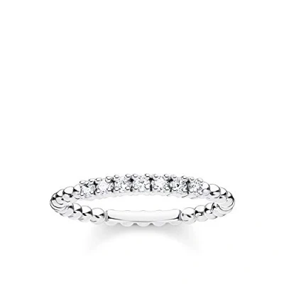 Abbildung von Thomas SABO Ring silvercoloured, Damen, Größe: 48, Silver coloured