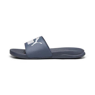 Abbildung von Puma Popcat Unisex Badesandale Inky blue white, Größe: 47, white Schuhe