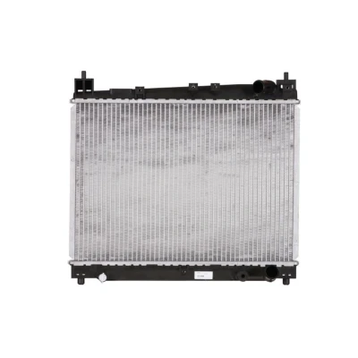 Abbildung von NRF 53211 Kühler, Motorkühlung Aluminium 512 350 16 mit Anbauteilen Kühlrippen gelötet TOYOTA: Yaris I Hatchback