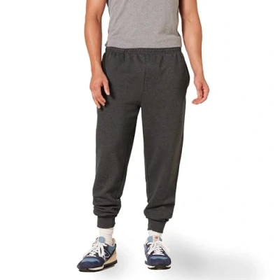 Abbildung von Amazon Essentials Herren Fleecejogginghose, Dunkelgrau, M