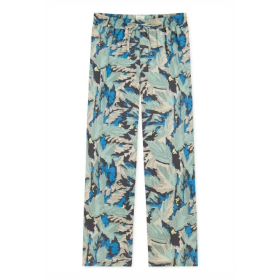 Abbildung von Schiesser WEB LANG MIX Nachtwäsche Hose, Damen, Größe: 46, Multicolor