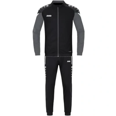 Abbildung von JAKO Kinder Trainingsanzug Polyester Performance, Schwarz/Anthra Light, 116