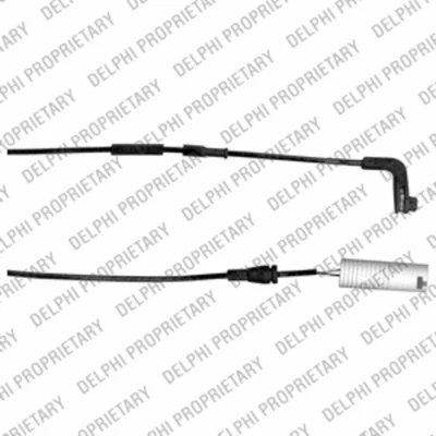 Abbildung von DELPHI LZ0178 Warnkontaktsatz, Bremsbelagverschleiß BMW: 1 Hatchback
