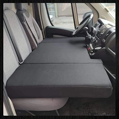 Abbildung von BREMER SITZBEZÜGE Camper Bett Kinderbett Fahrerhausbett kompatibel mit Citroen Jumper, FIAT Ducato, Peugeot Boxer Typ 250 2006 2022 Wohnmobil Zubehör Wohnmobilbett Camping