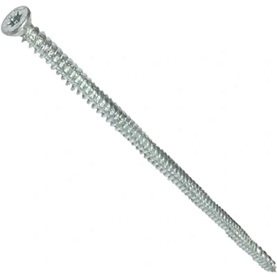 Abbildung von AERZETIX C48390 Satz von 20 Schraubanker betonschrauben ankerschrauben direkt für beton Ø7.5x212mm senkkopf konisch mit abdruck stern T30 direkte befestigung ohne dübel