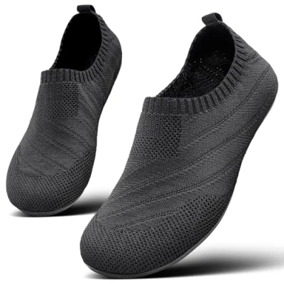 Abbildung von Sosenfer hausschuhe Damen Herren Bequem pantoffeln rutschfest Slip on Flache hüttenschuhe cozy slippers Unisex HEISE 44