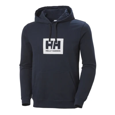 Abbildung von Helly Hansen BOX Kapuzenpullover, Herren, Größe: XS, Dark blue