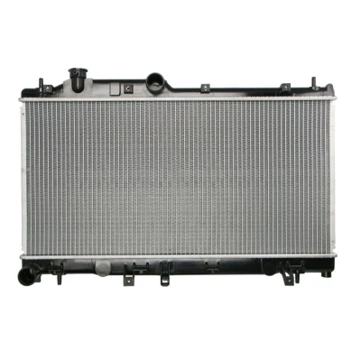 Abbildung von THERMOTEC D77014TT Kühler, Motorkühlung Aluminium 340 686 16 Kühlrippen gelötet SUBARU: Forester III, Legacy 4 Limousine