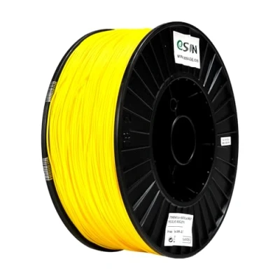 Abbildung von eSUN PLA+ Filament 1.75mm, 3D Drucker PLA Plus, Maßgenauigkeit +/ 0.03mm, 3KG pro Spule Druck für Drucker, Gelb