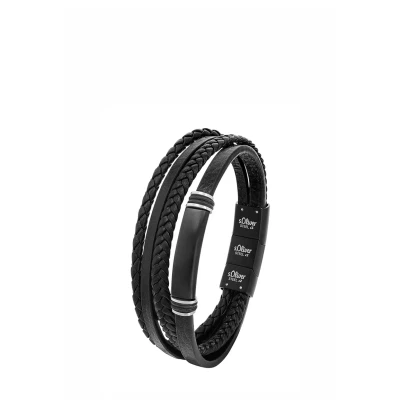Abbildung von s.Oliver Armband, Herren, Größe: One Size, Bicolor