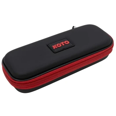 Abbildung von KOTO Darts Dartwallet Eva Small Rot, Darttasche mit Reissverschluß, Dartetui Logo, Dart Hülle, Dartkoffer, Box