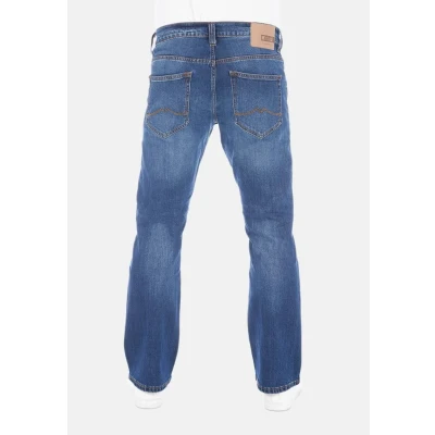 Abbildung von Mustang Oregon Jeans Bootcut, Herren, Größe: 30x30, Mid blue