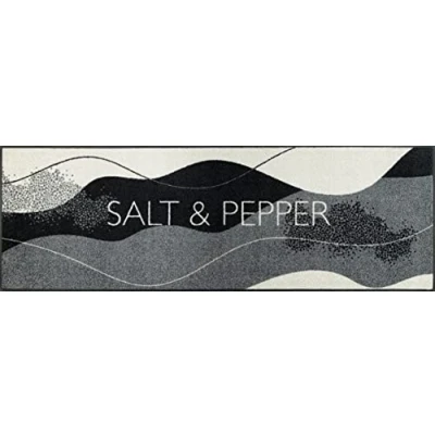 Abbildung von wash+dry by Kleen Tex Läufer »Salt &amp; Pepper«, rechteckig, 7 mm Höhe
