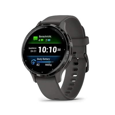 Abbildung von Garmin [renewed Venu 3S GPS Fitness Smartwatch mit Bluetooth Telefonie und Sprachassistenz, Ultrascharfes 1,1 Zoll AMOLED Touchdisplay, GarminPay Rollstuhlmodus [Generalüberholt]