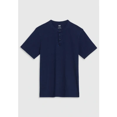 Abbildung von Levi&#039;s Henley Tshirt basic, Herren, Größe: XL, True indigo dark