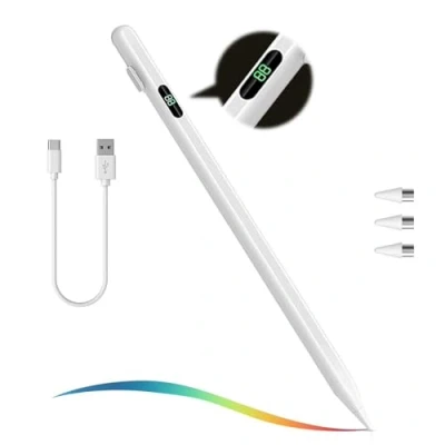 Abbildung von 1 Stylus Pen für iPad,Stylus Android,Stift Tablet,mit Leistungsanzeige,Geeignet Huawei, iPad/iPad Air/iPad Mini/iPad Pro,Xiaomi,Samsung und andere Geräte mit kapazitivem Bildschirm