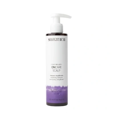 Abbildung von Selective Professional On Care Scalp Rebalancing Shampoo 200ml für Kopfhaut mit Talgüber