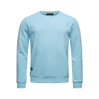Abbildung von Red Bridge Herren Crewneck Sweatshirt Pullover Premium Basic Blau 4XL