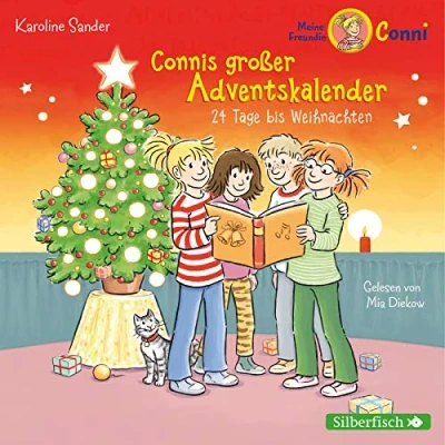 Abbildung von Connis großer Adventskalender (Meine Freundin Conni ab 6): 24 Tage bis Weihnachten. Ein tolles Adventskalenderhörbuch zum Verkürzen der Wartezeit Heiligabend: 2 CDs