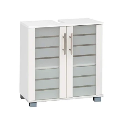 Abbildung von Schildmeyer Niko Waschbeckenunterschrank 105646, weiß, 59,8/32,6/62,4 cm