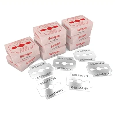 Abbildung von Hornhauthobel Klingen/Ersatzklingen Solingen für rostfrei/einzeln verpackt (80)